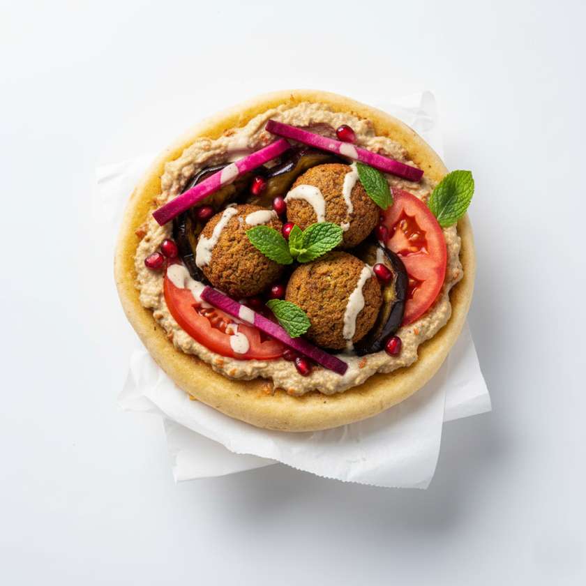 Falafel Sandwich 5