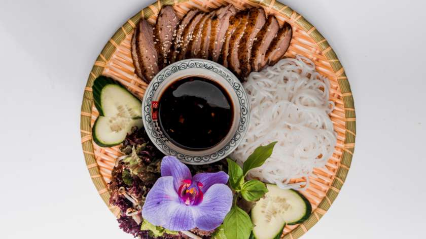 Grilled Duck Noodles
