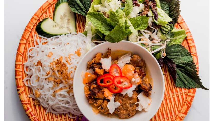 Hanoi Style Grilled Pork with Vermicelli