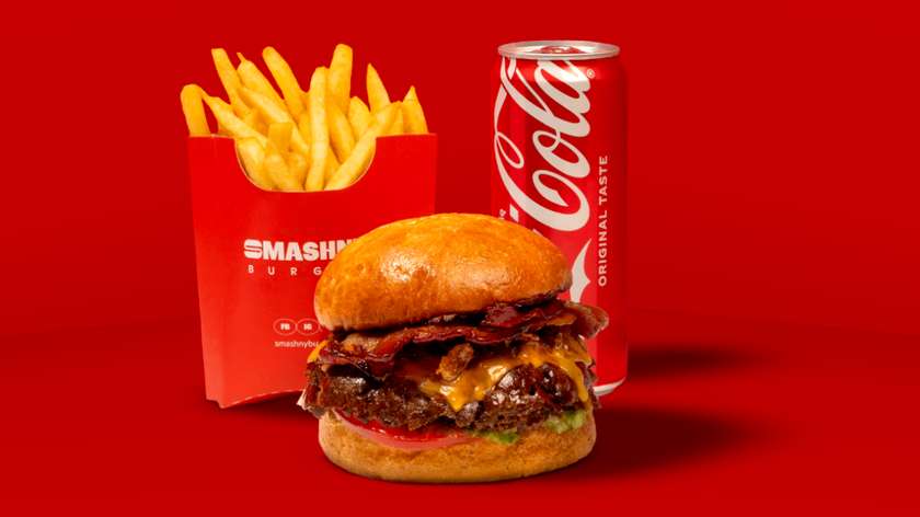 BBQ + Fries + Coca-Cola