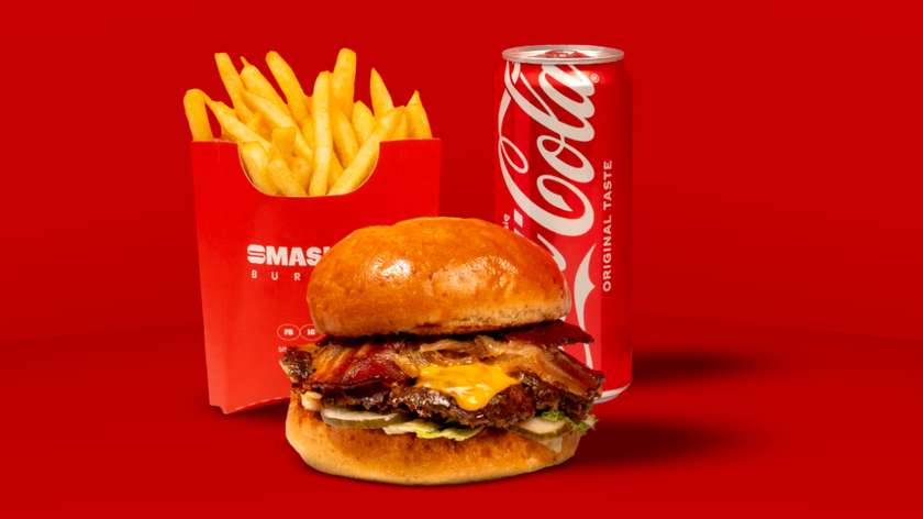Bacony + Fries + Coca-Cola