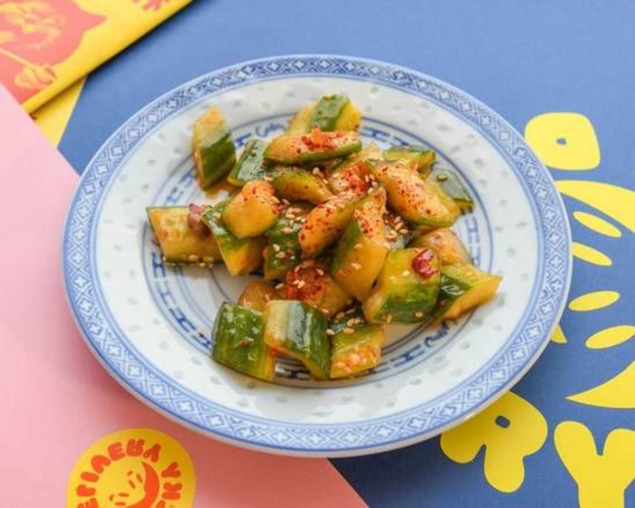 Spicy Cucumber with Garlic