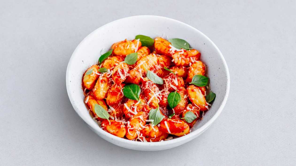 Gnocchi with tomato sauce