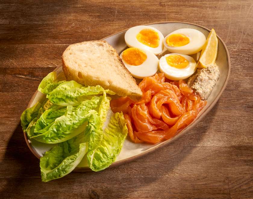 Atlantic Breakfast with Salmon