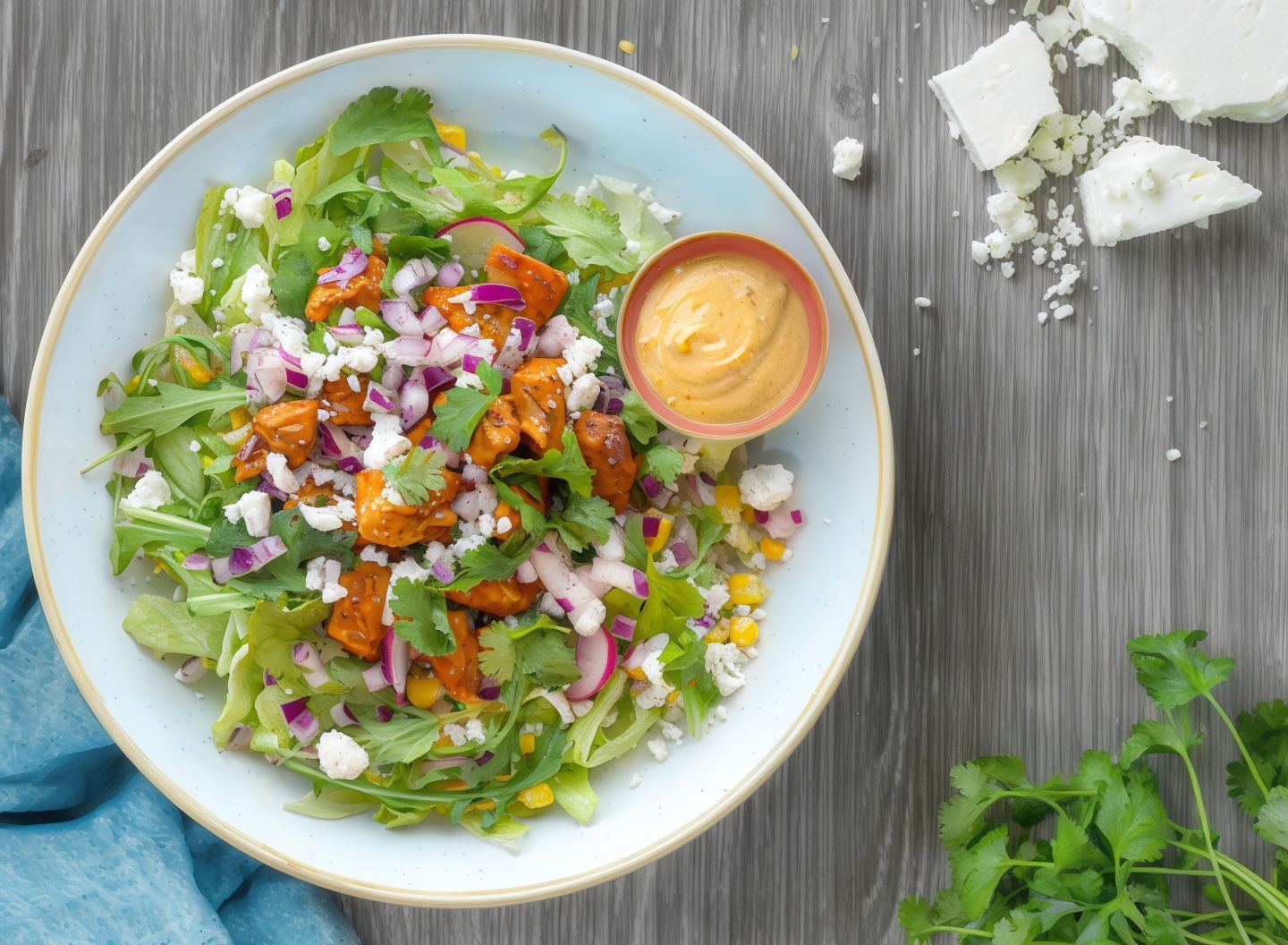 Chipotle Chicken Sallad
