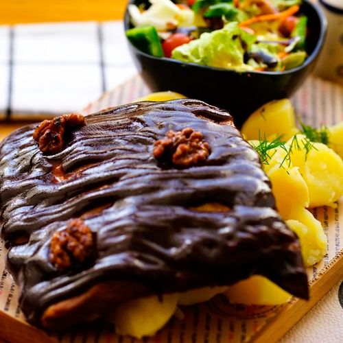 Żeberka BBQ + Coca-Cola Zero 0,5l