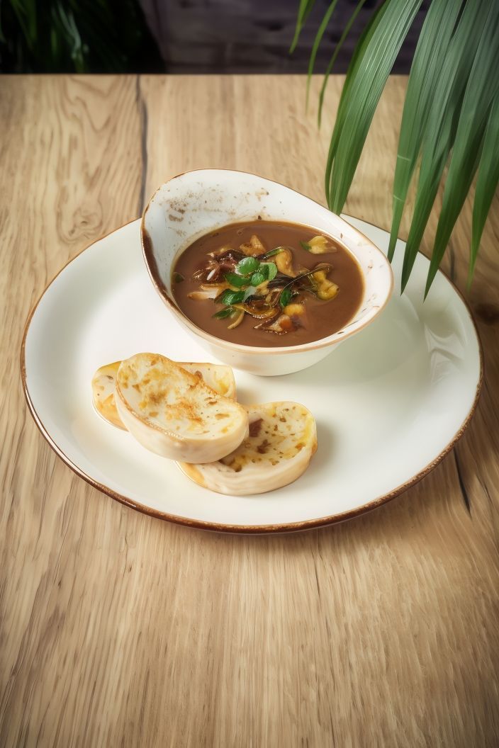 Zuppa ai funghi porcini