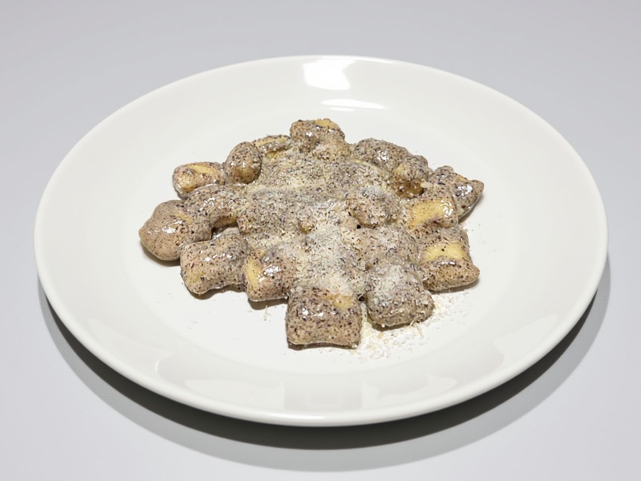 Gnocchi ripieni con formaggio di capra