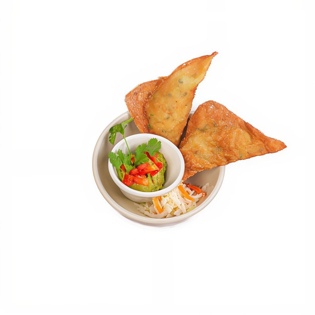 Banh Goi dip avocado