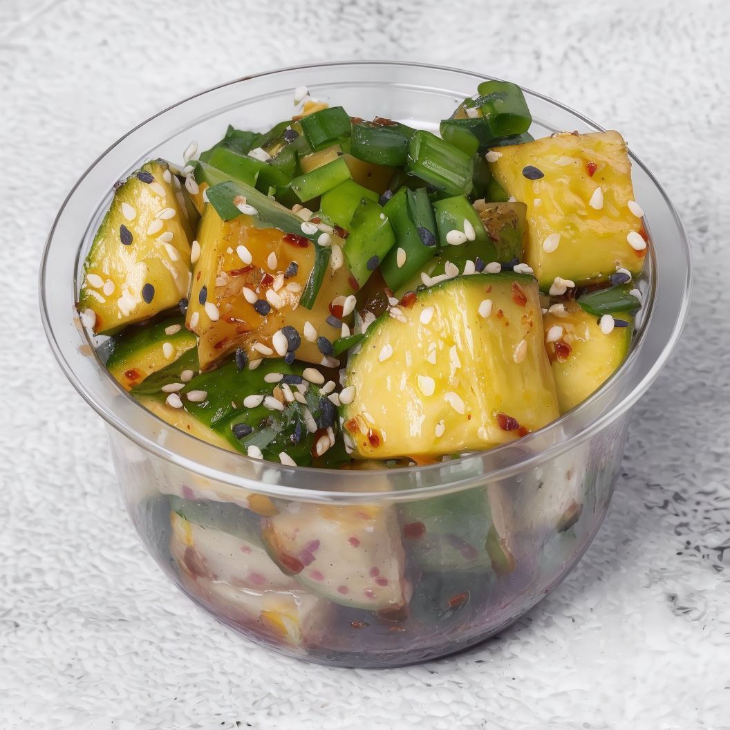 Smashed Cucumber Salad