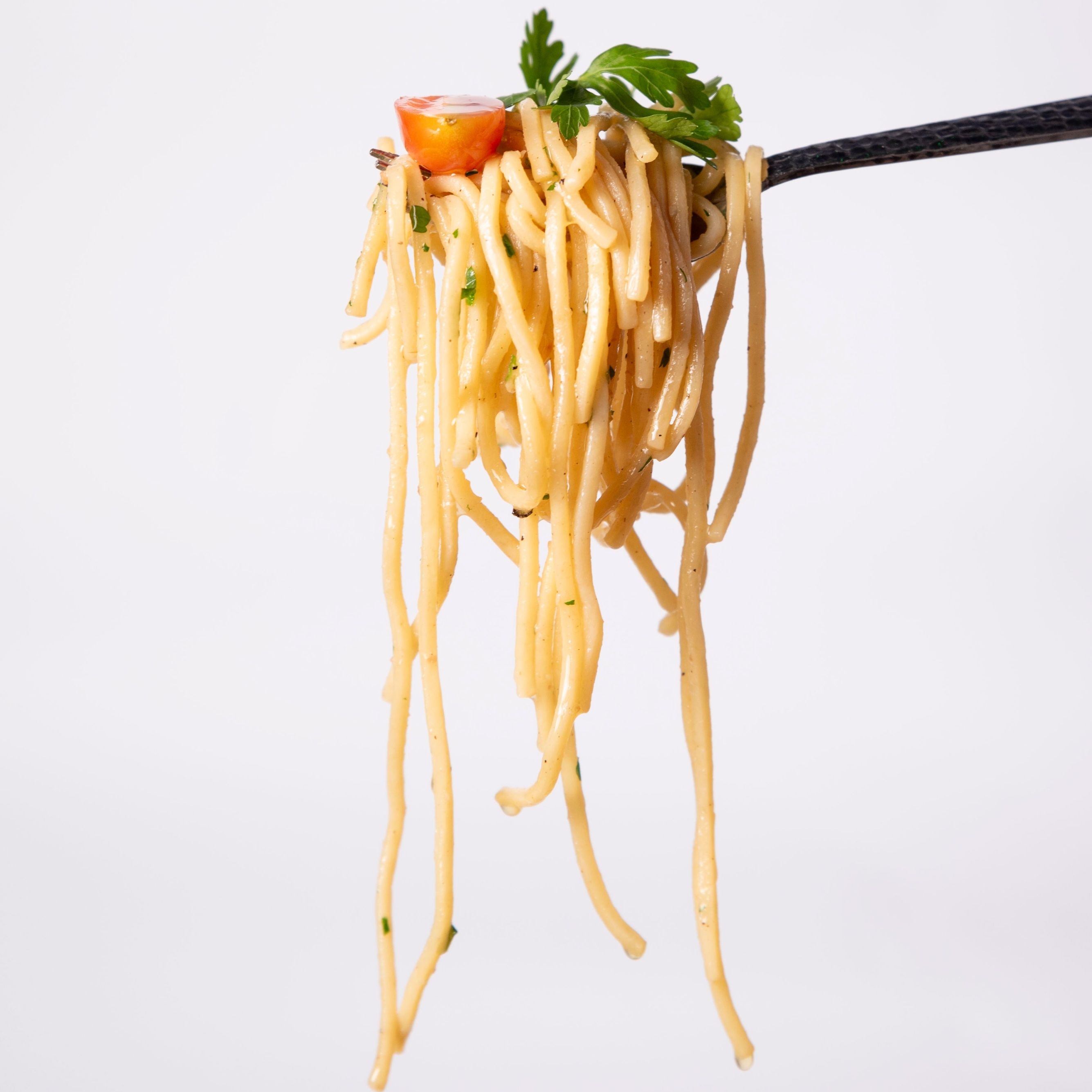 Makaron Spaghetti z Sosem Aglio e Olio e Peperoncino