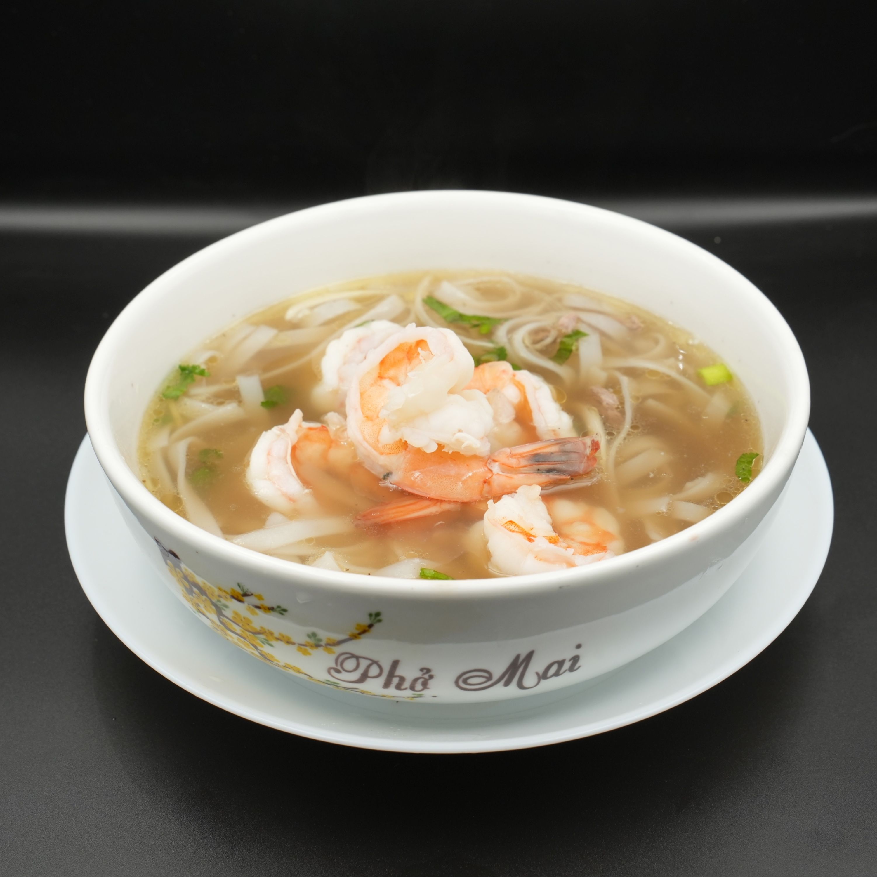 Zupa Pho z Krewetkami