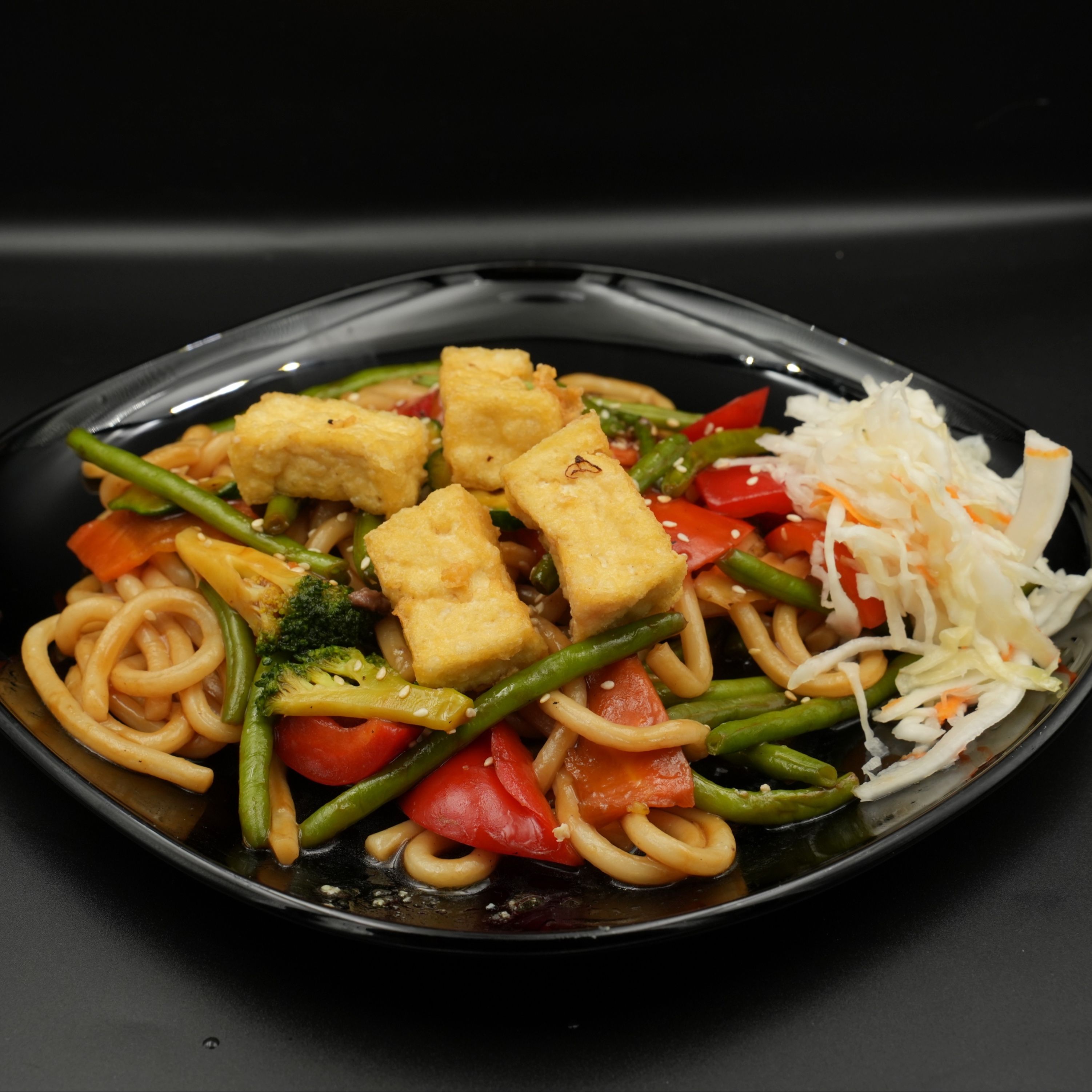 Udon w sosie z tofu