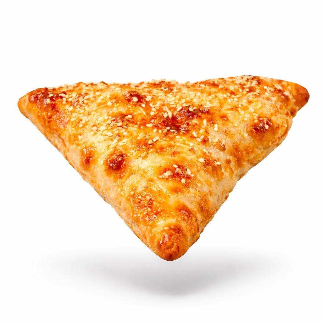 Samsa z kurczakiem, pieczarkami i serem