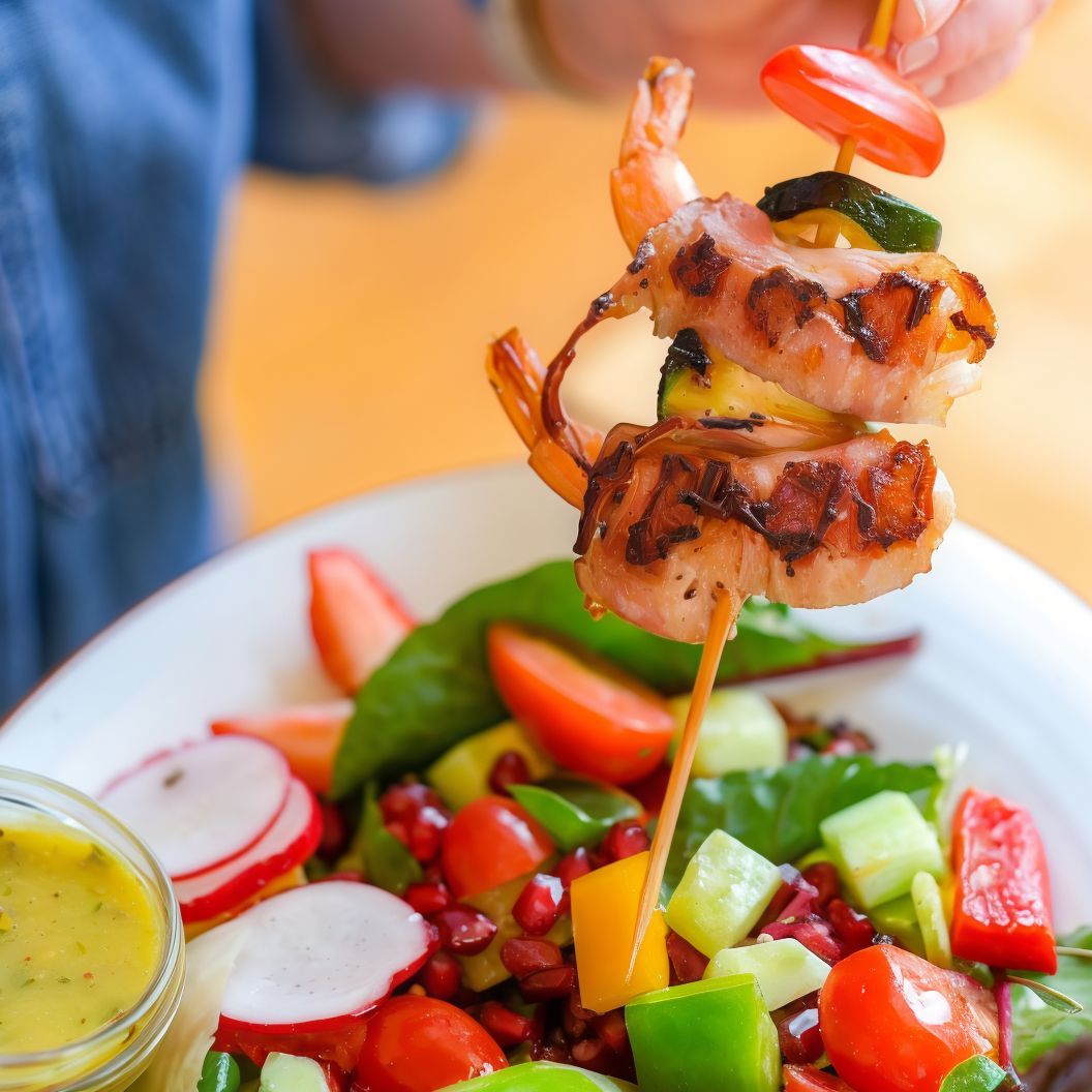 Salata sus skaridi