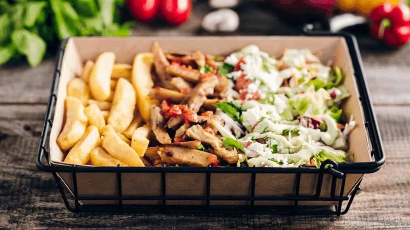 Danie z frytkami "Vege Klasyk"