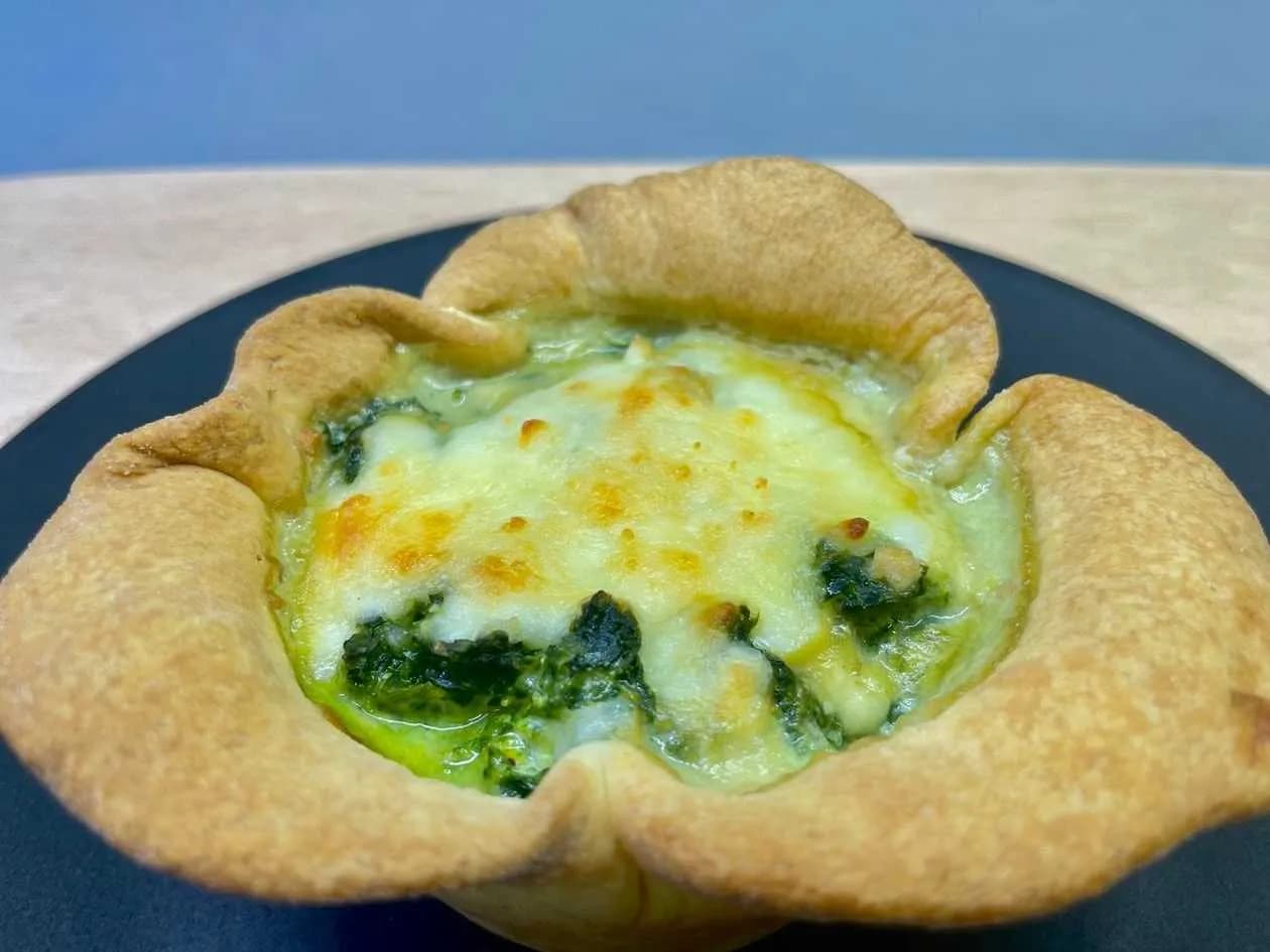 Quiche with Spinach