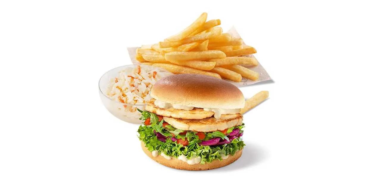 Burger Halloumi Menu