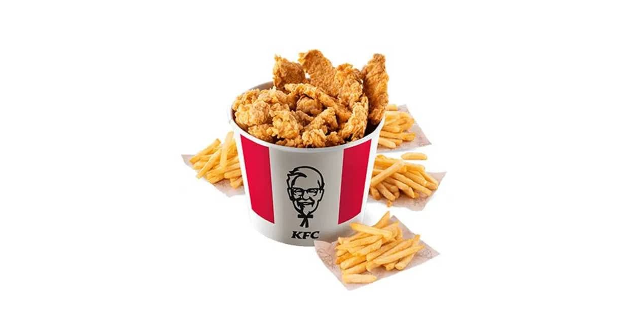 Kubełek Strips&Bites dla 4 osób