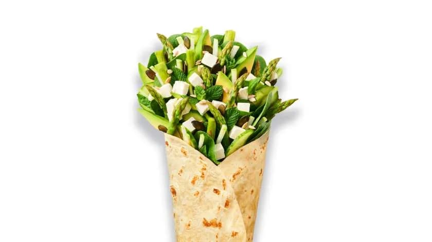 Awokado Szparagi Wrap