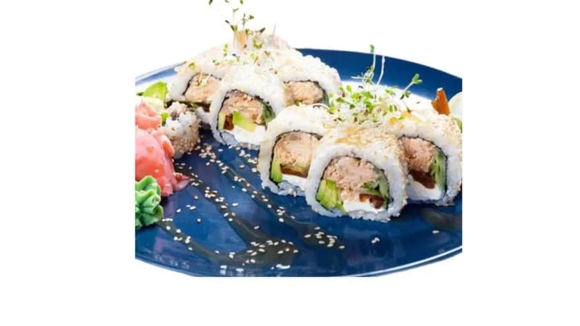 Roll California Yaki Sake