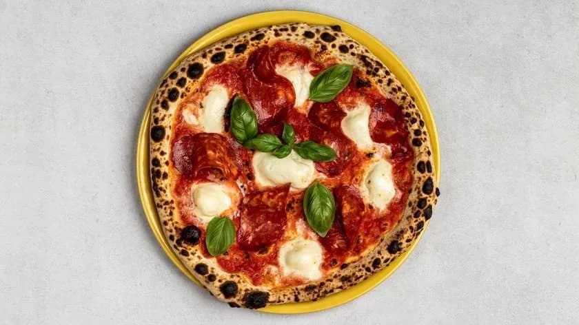 Pizza salame spianata 🌶