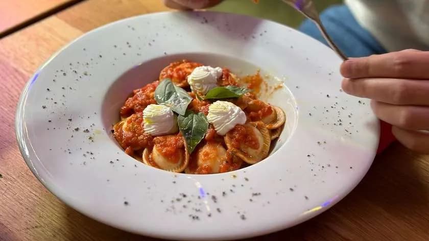 Ravioli spianata piccante