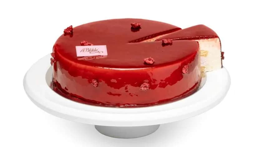 Tort Biała Czekolada Chrupiąca Malina - Porcja