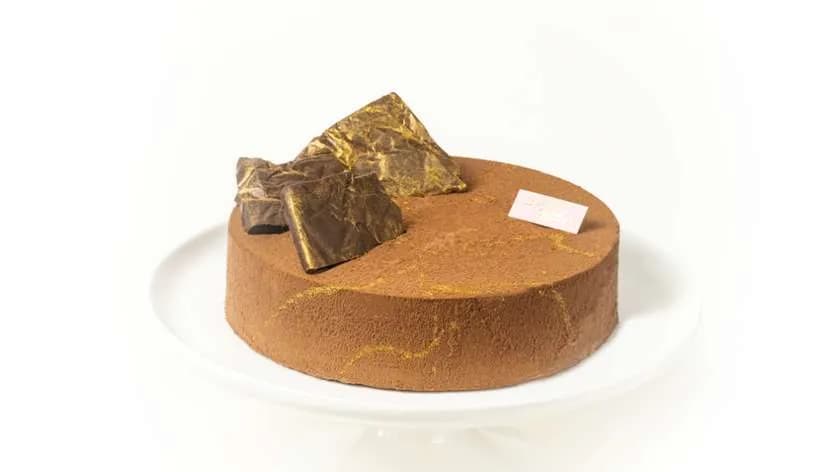 Tort Czekoladowy Z Wiśniami - Porcja