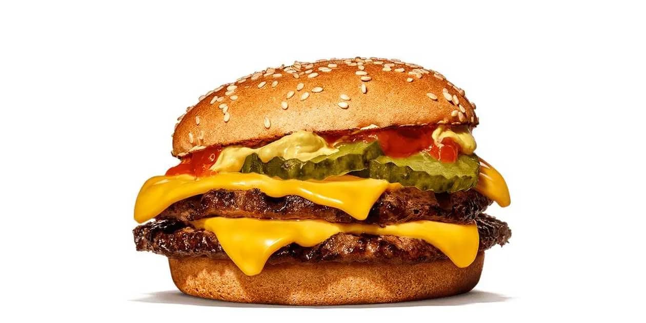 Plant-Based Double Cheeseburger