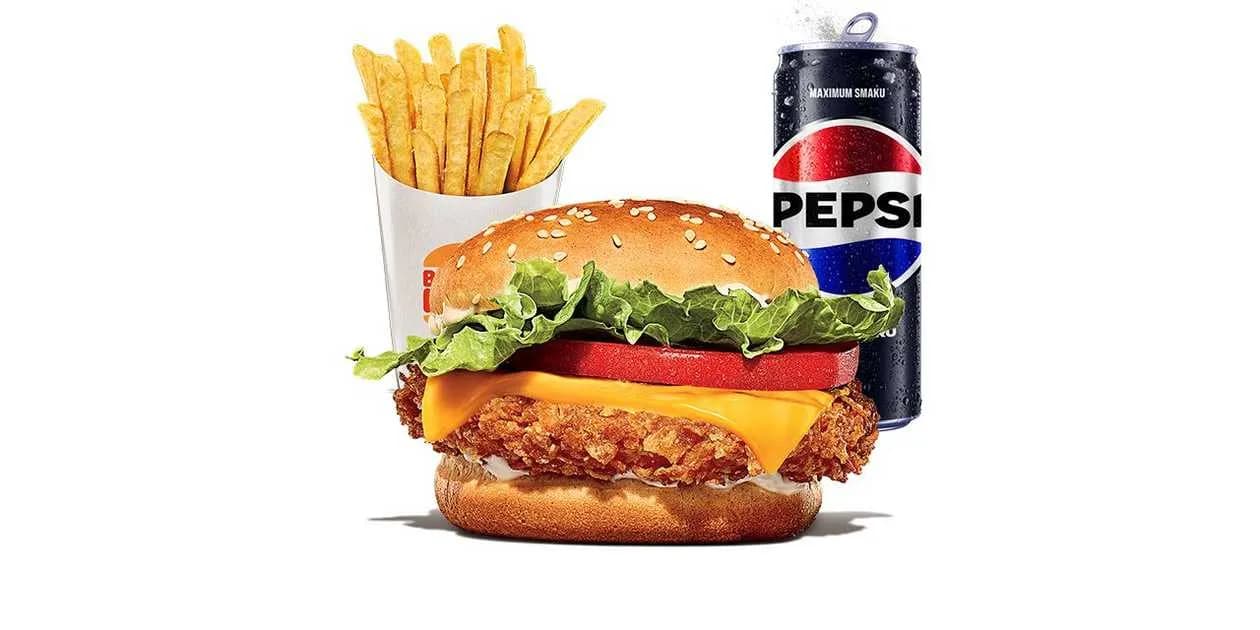 Cheese Crispy Chicken Zestaw