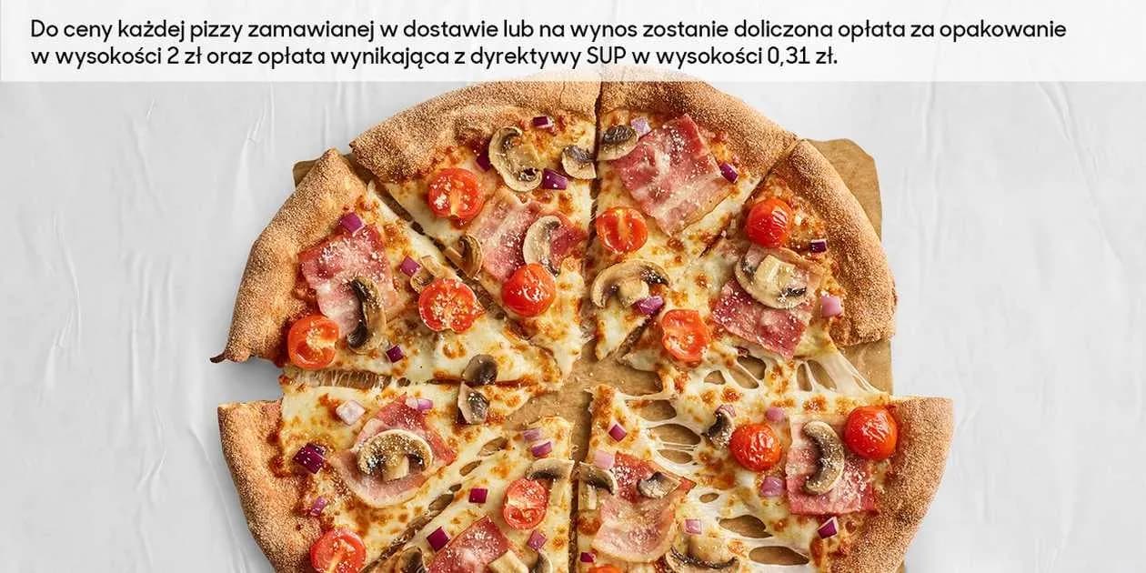 PIZZA CARBONARA Srednia