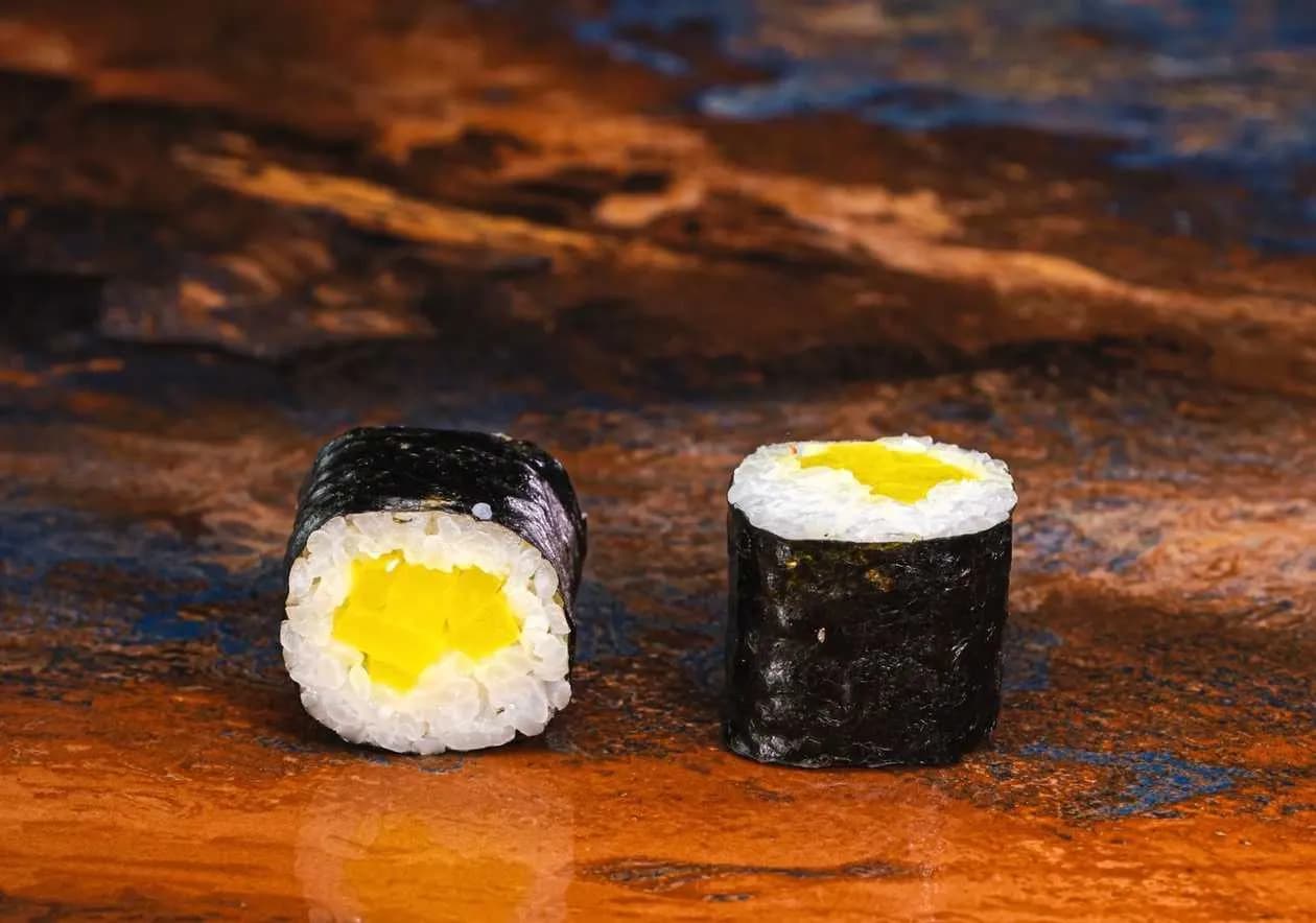 Hosomaki with Oshinko