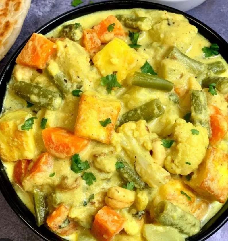 Vegetable Navratan Korma