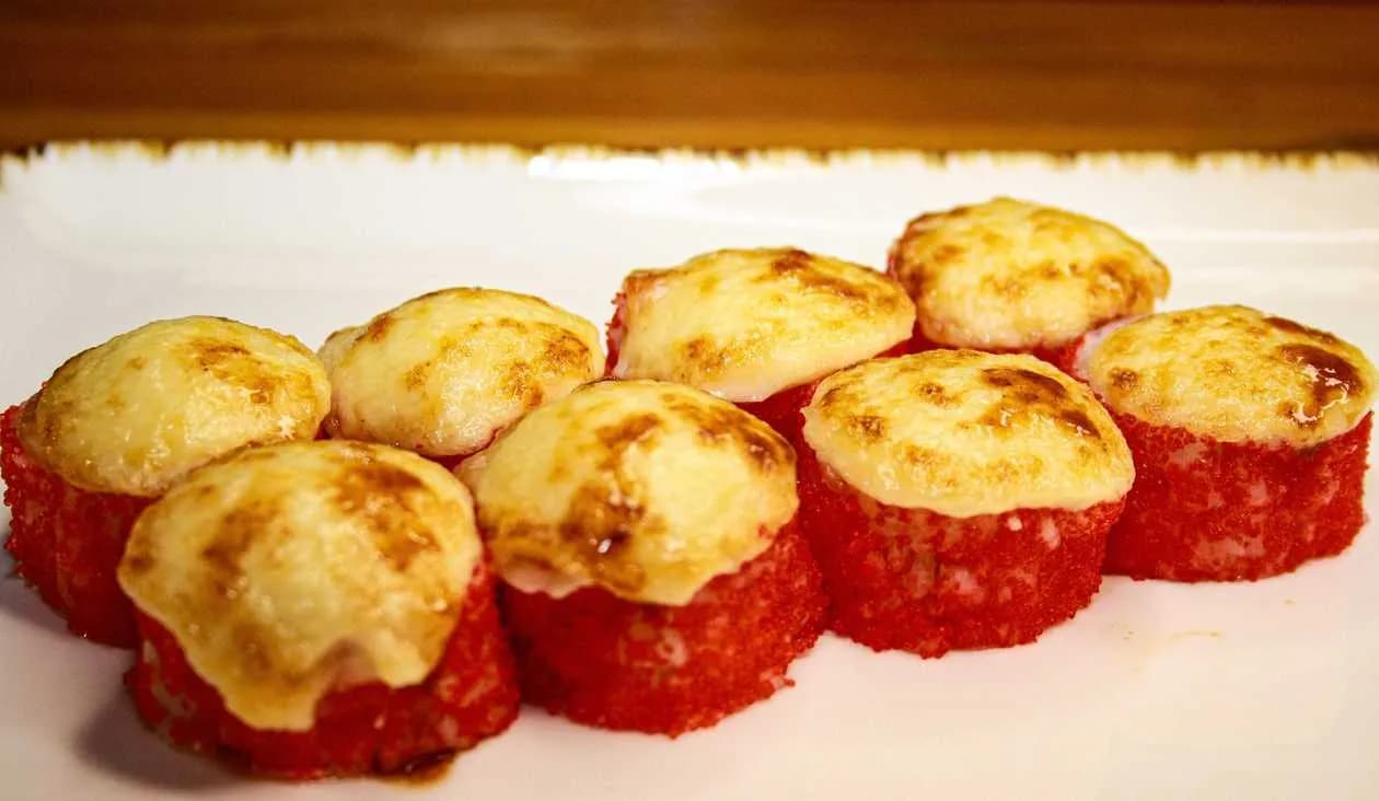 Roasted Roll with Shrimps