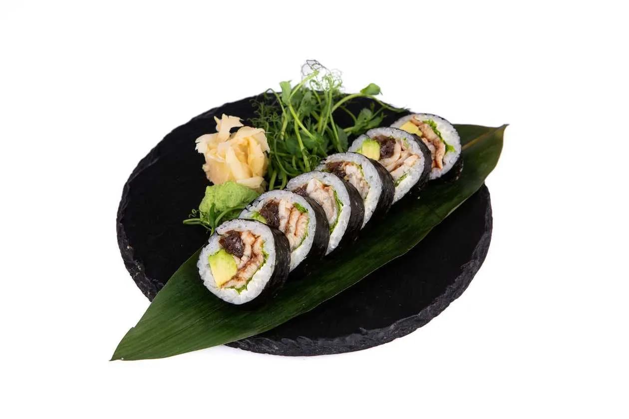 Futomaki z węgorzem