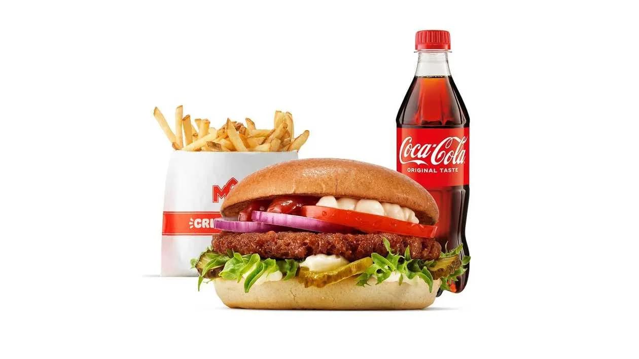 Plant Beef Burger w zestawie