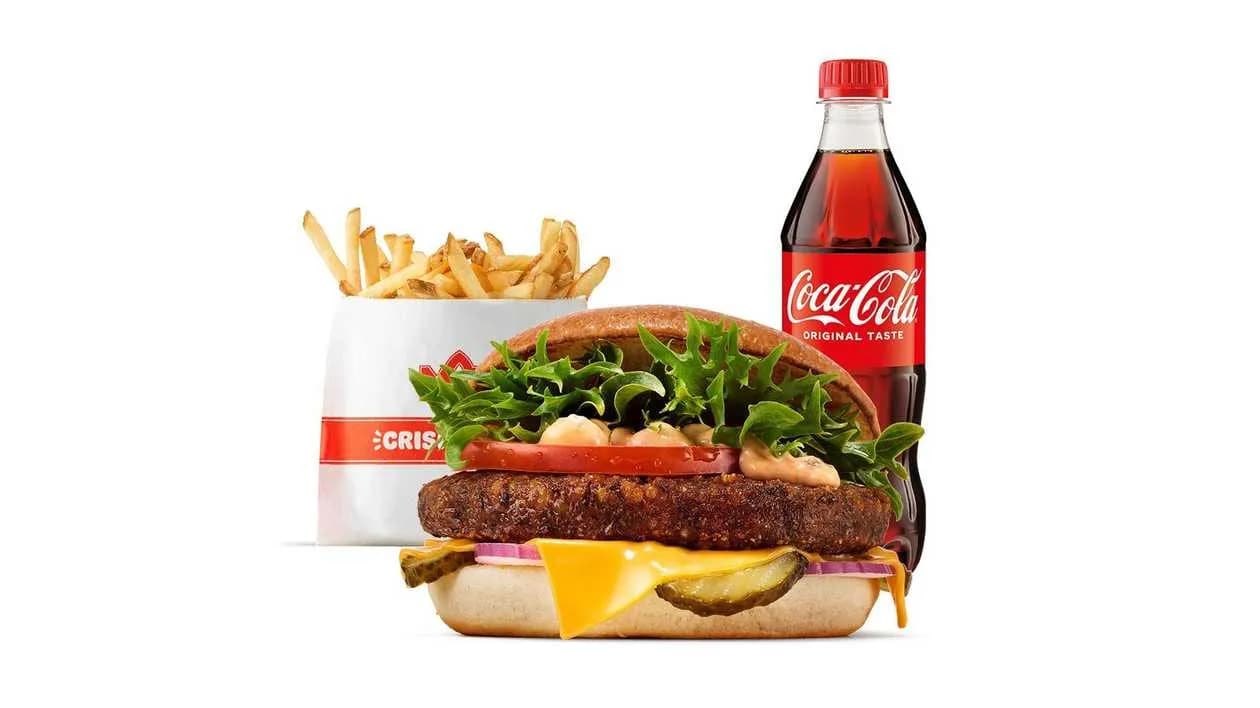 Real Green Burger w zestawie