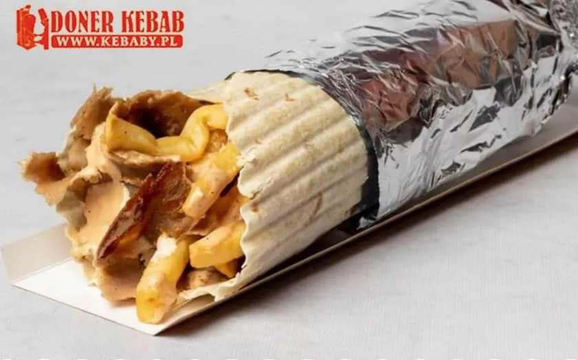 Tortilla Mięso i Frytki Mala