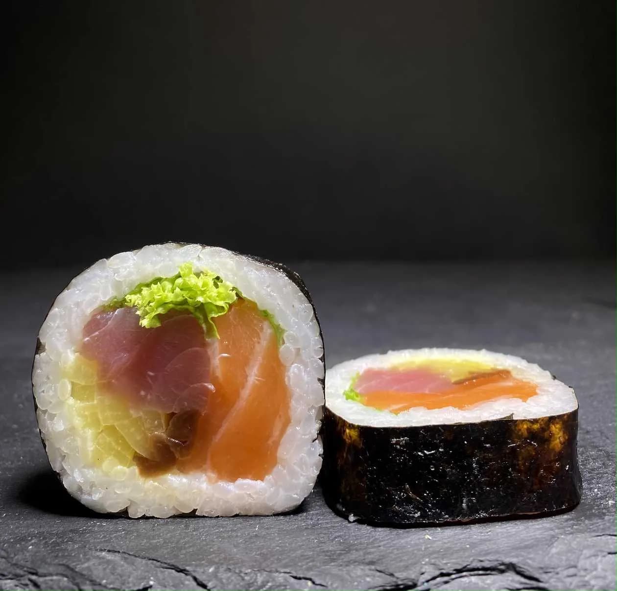 Futomaki Double Fish (6 sztuk)