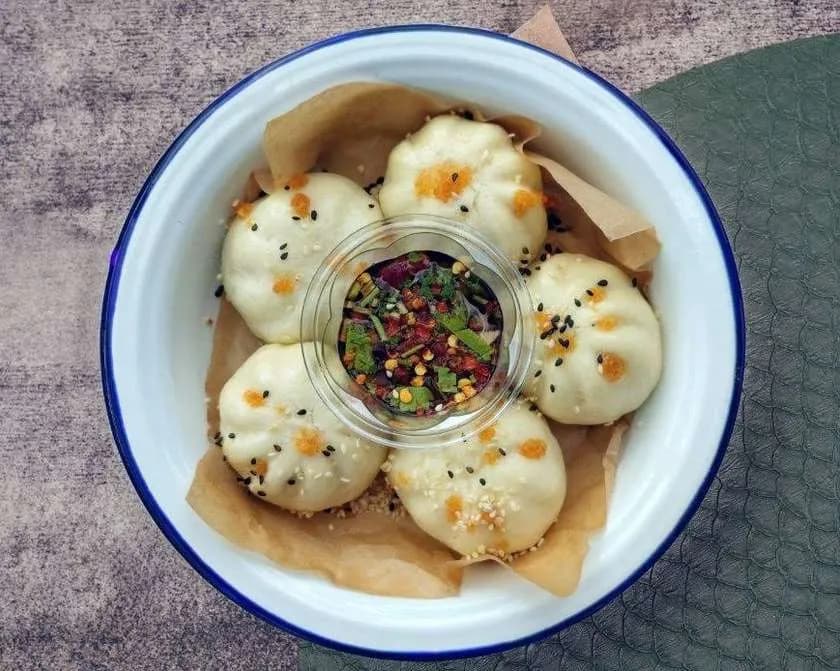 PIEROŻKI BAO z warzywami