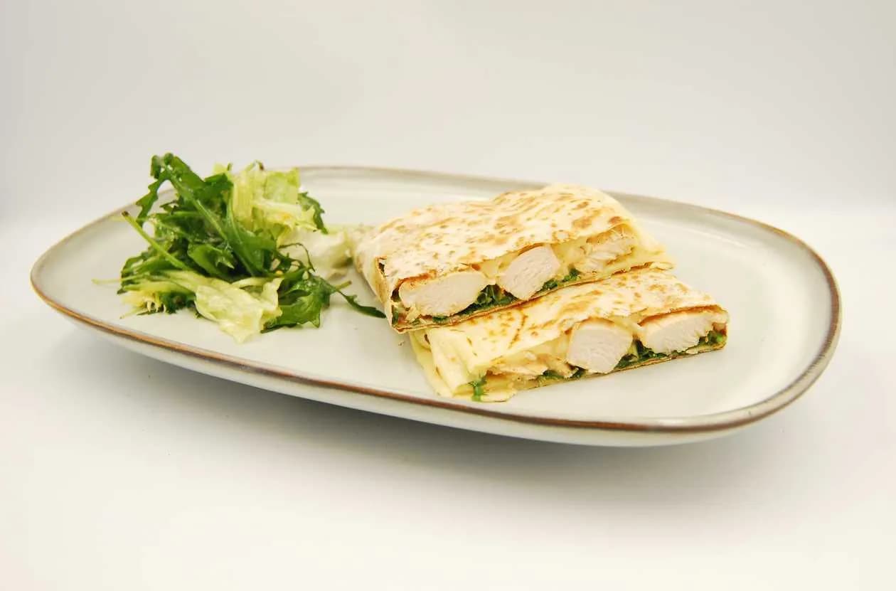 Chicken & Cheese Pancake