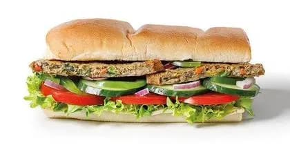 Spicy Vegan Patty Sub Set 30cm