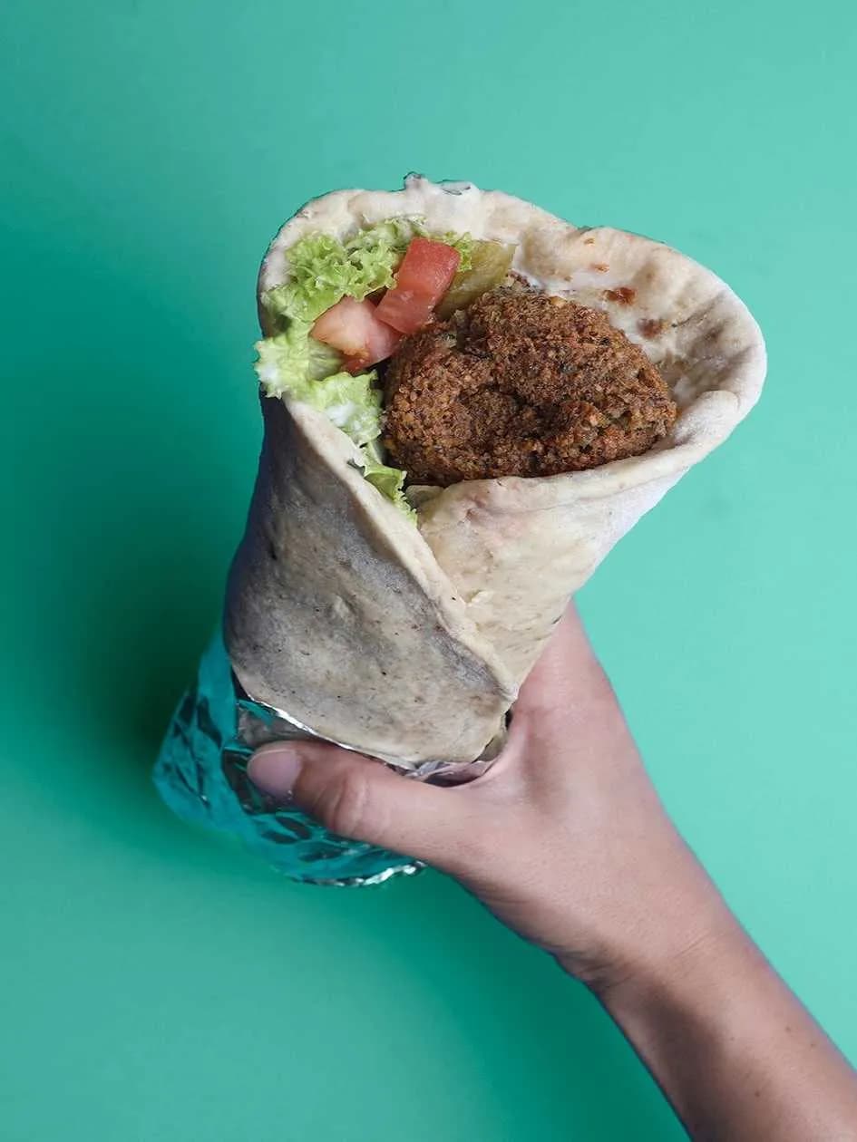 Falafel wrap