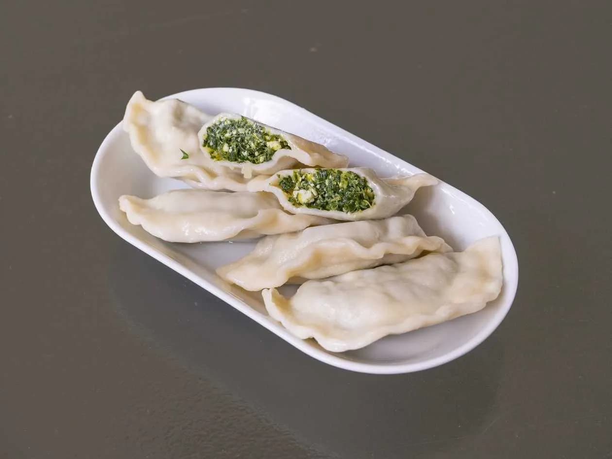 Dumplings with Spinach