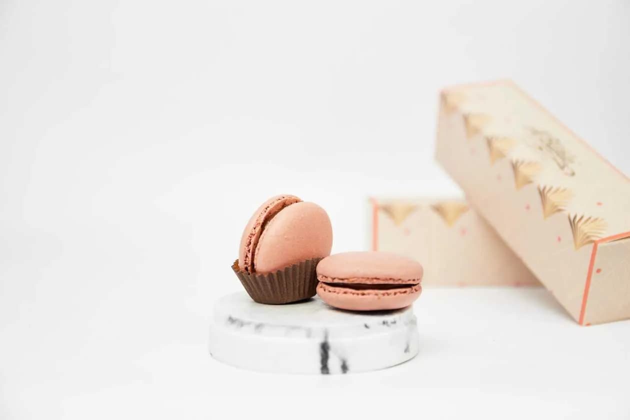 Caramel with Salt Macaroon