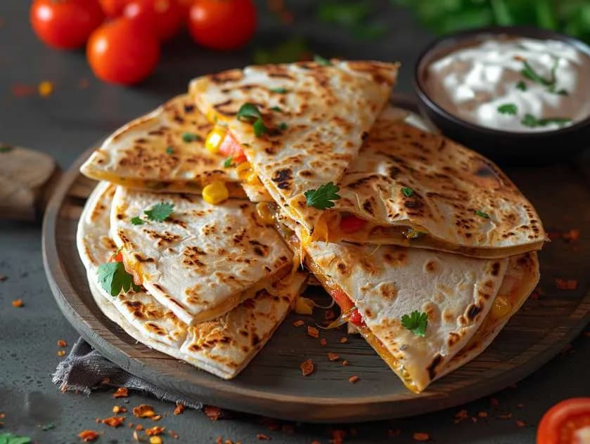 Quesadilla 30cm BBQ&Bacon