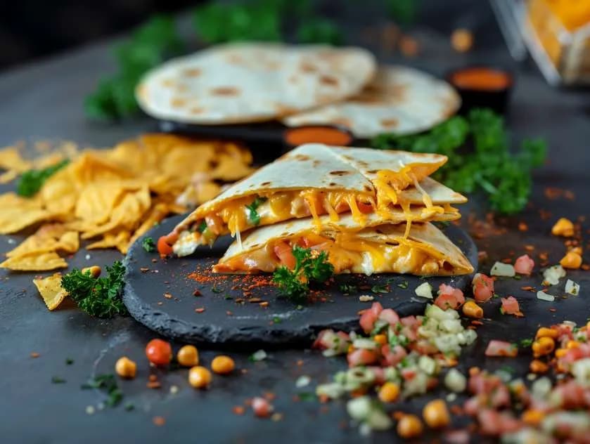 Zestaw Quesadilla z nachosami