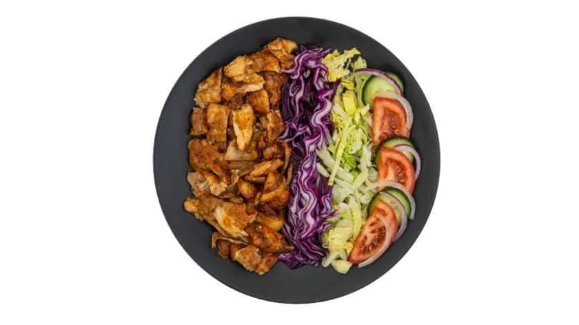 Kebab on a Slim Plate