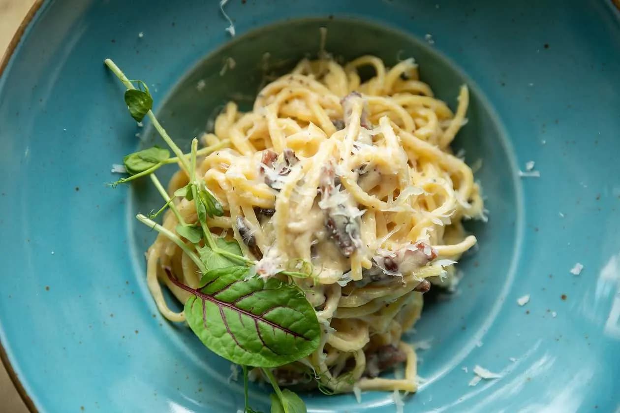 Tagliatelle z polędwiczką wieprzową